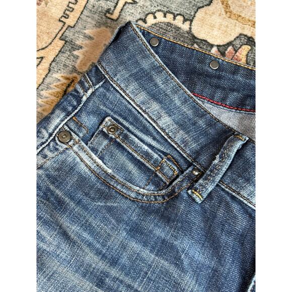 Replay Blue Jeans Vintage Pearl Straight Leg Denim y2k Size 27 - Picture 11 of 14